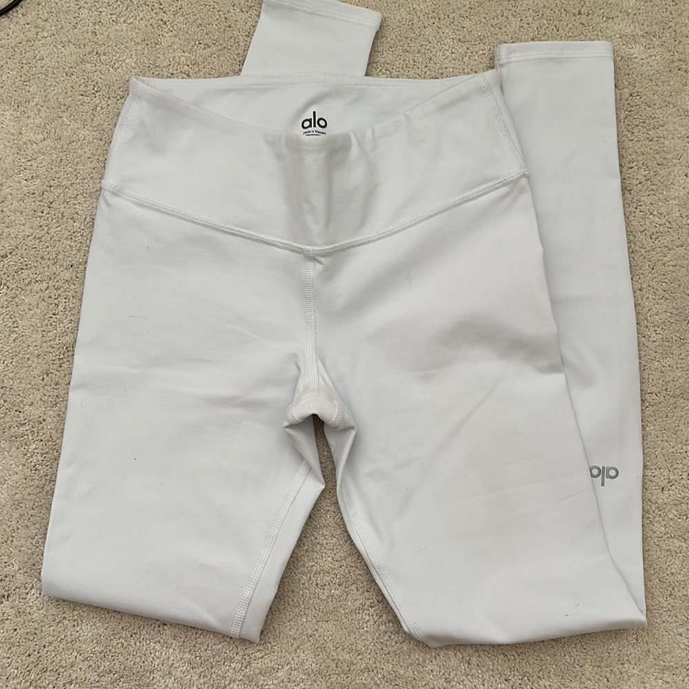 ALO white leggings